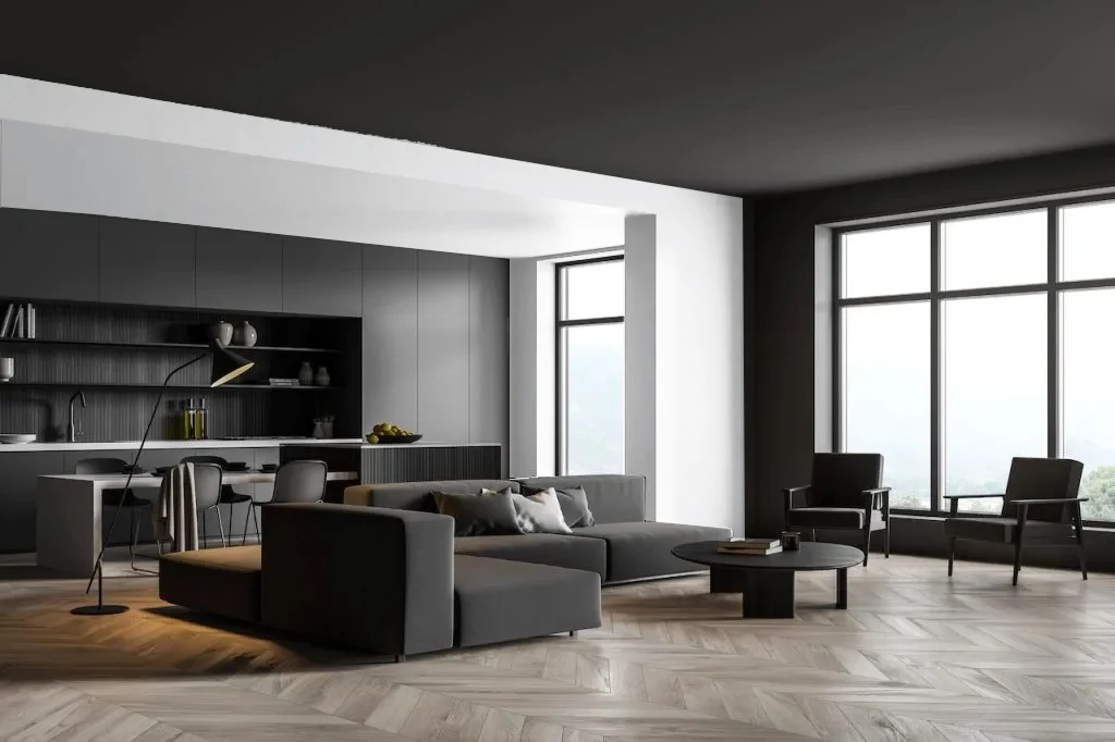 Discover the 20 Best Wall Colors for Your Black Ceiling Interior Themes