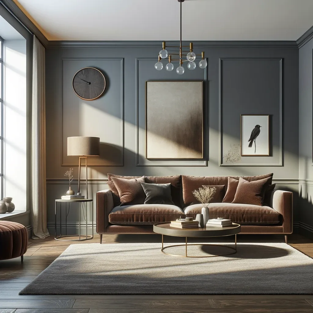 20 Gorgeous Couch Colors to Harmonize with Gray Walls