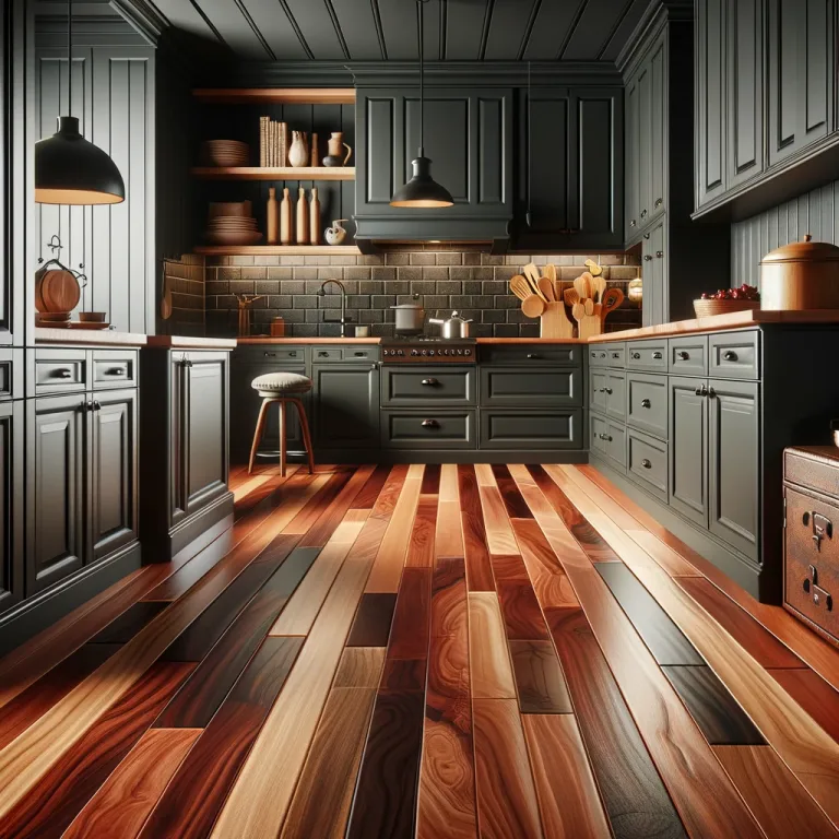 15 Outstanding Floor Colors to Pair with Dark Kitchen Cabinets
