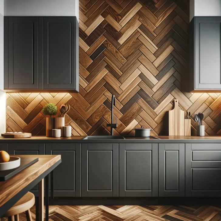 16 Innovative Backsplash Ideas to Elevate Dark Kitchen Cabinets