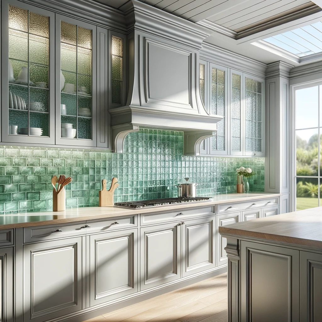 15 Dazzling Backsplash Ideas for Gray Kitchen Cabinets