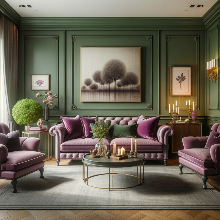 Stylish Furniture Colors for Dark Green Walls: Elevate Your Interior Design