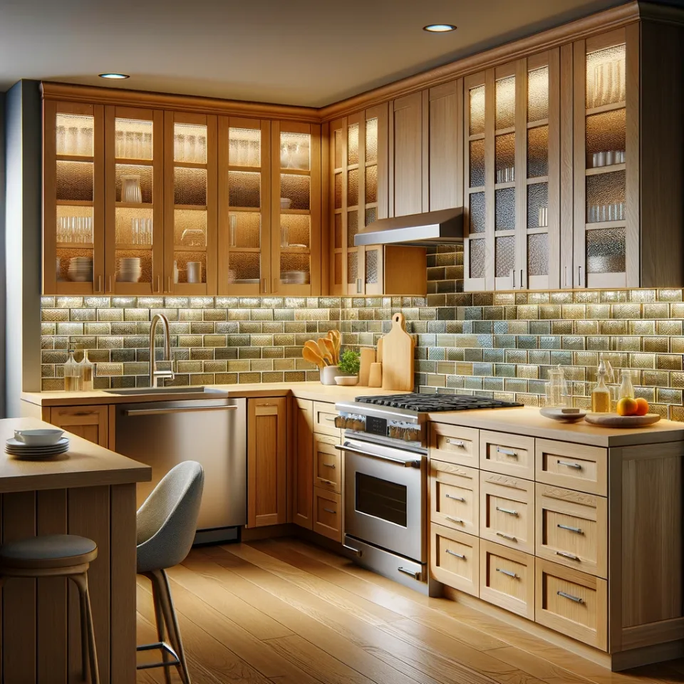 17 Eye-Catching Backsplash Ideas for Honey Oak Kitchen Cabinets