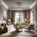 Stunning Retro Rose-Gray Machinery Decor Inspiration image