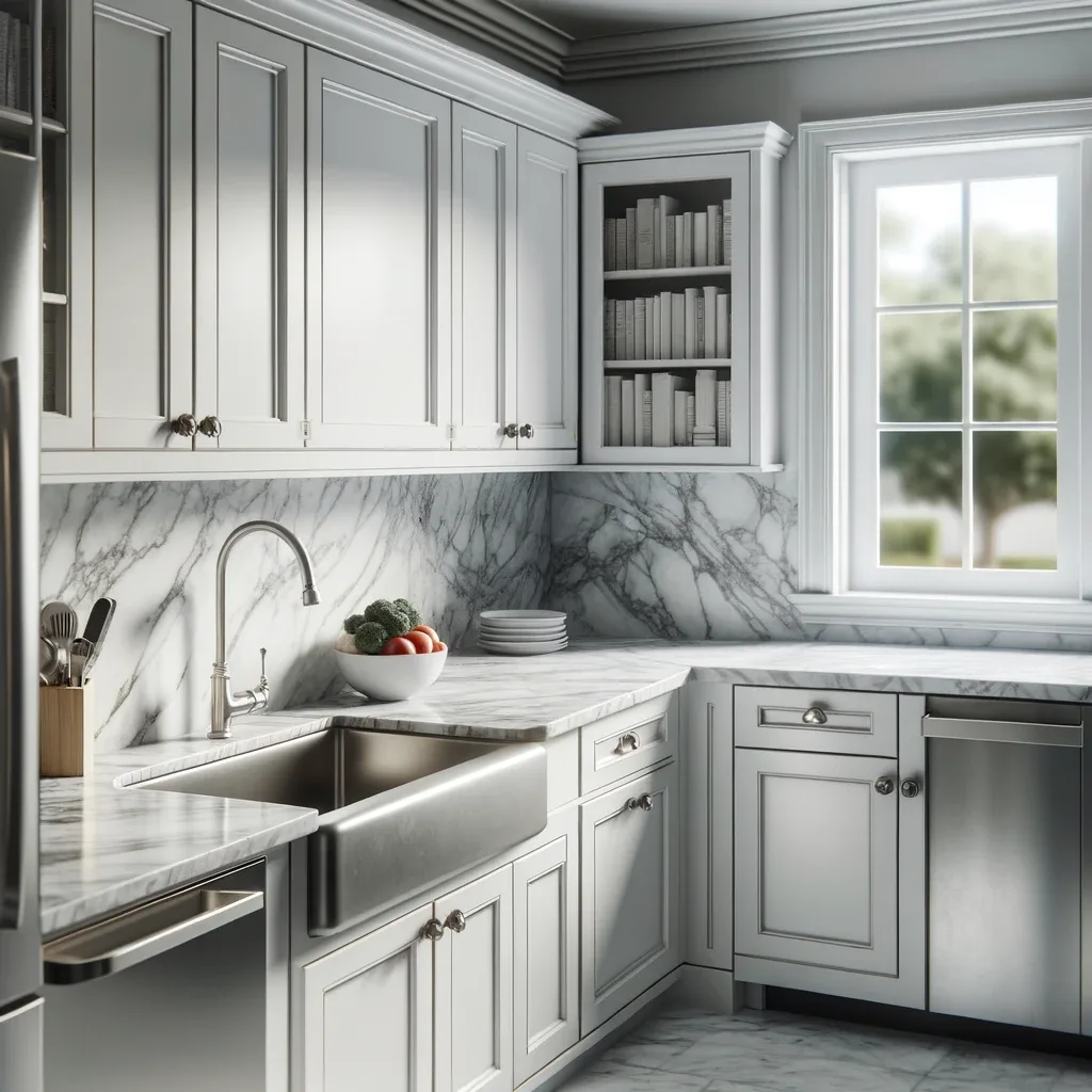 15 Exceptional Countertops to Elevate Your White Cabinets