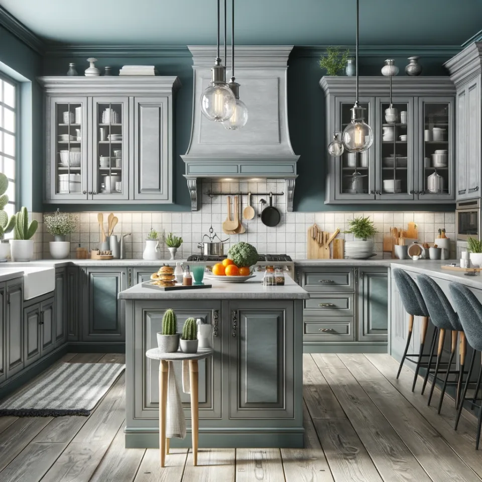 20 Stunning Wall Colors That Make Gray Kitchen Cabinets Pop!